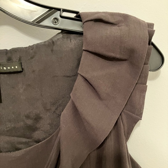 Robert Rodriguez Soft Black Cotton/Silk Dress Size 4 - Picture 4 of 16